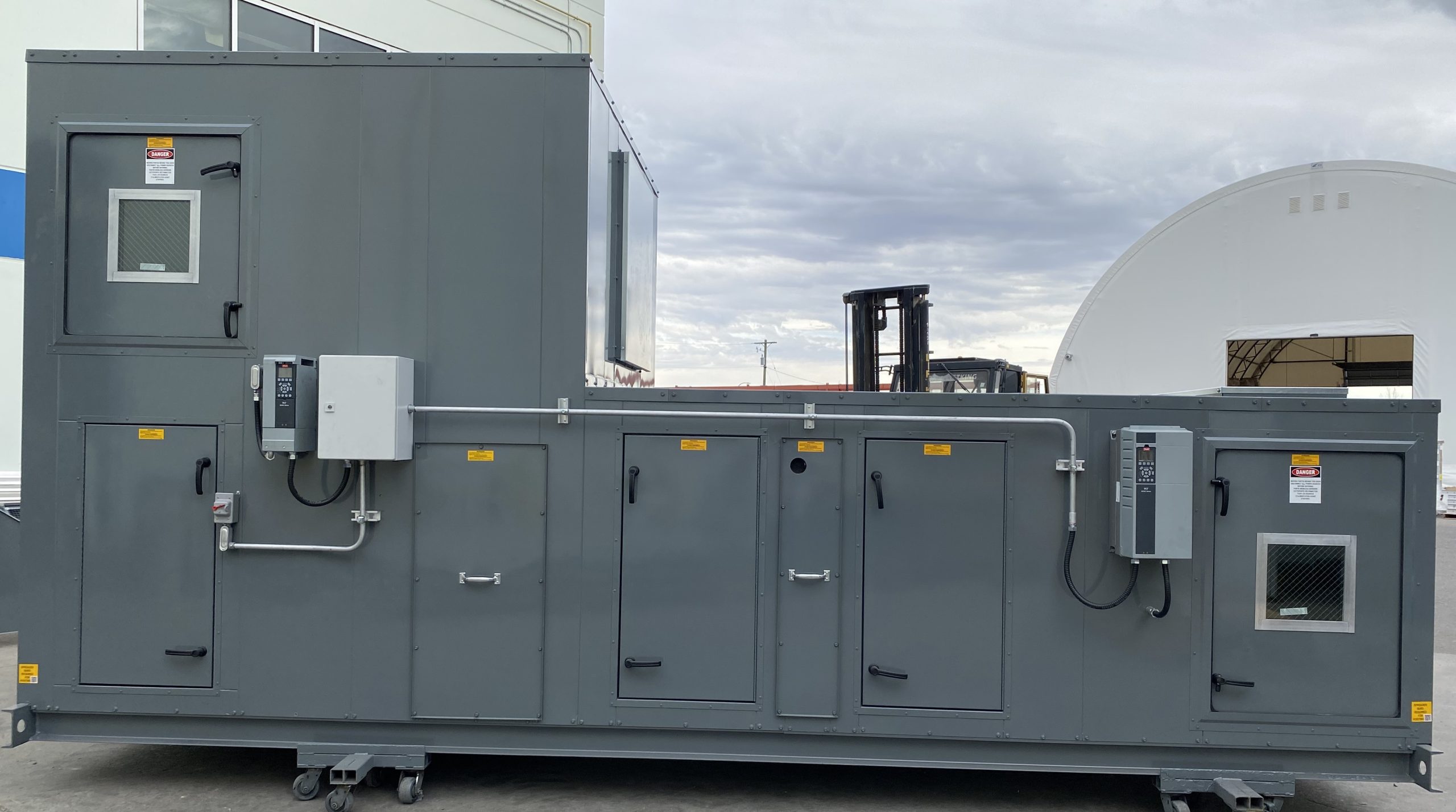 AH Unit with Hot and Chilled Water Coil